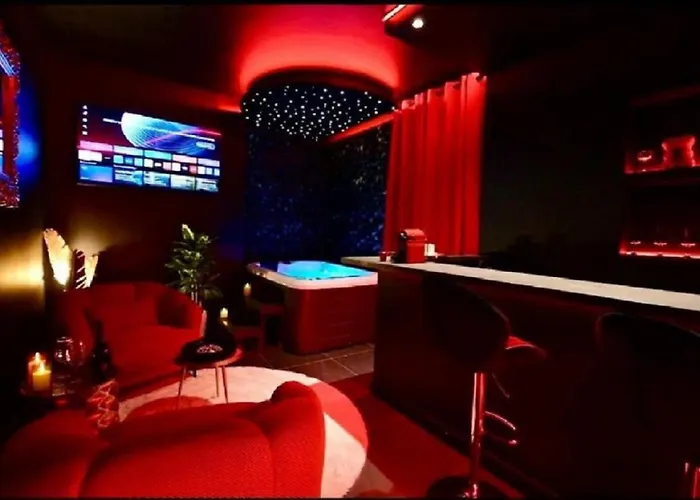 شقة Romantique - Jacuzzi -